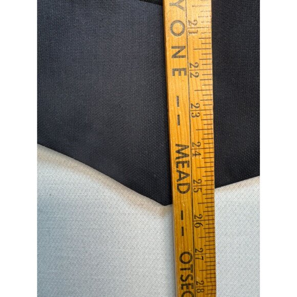 Superior 150's 5-Button Suit Formal Vest Mens 42R 36W Black Tailored Fit Party - Picture 5 of 8